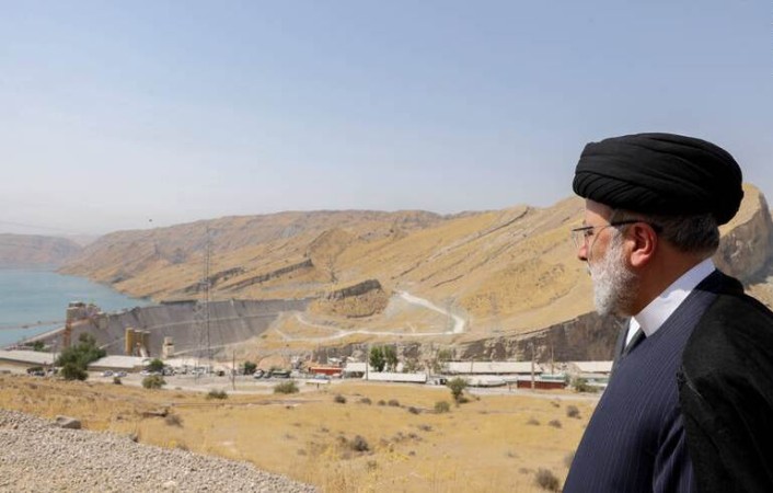 سد چم شیر با حضور شهید رئیسی