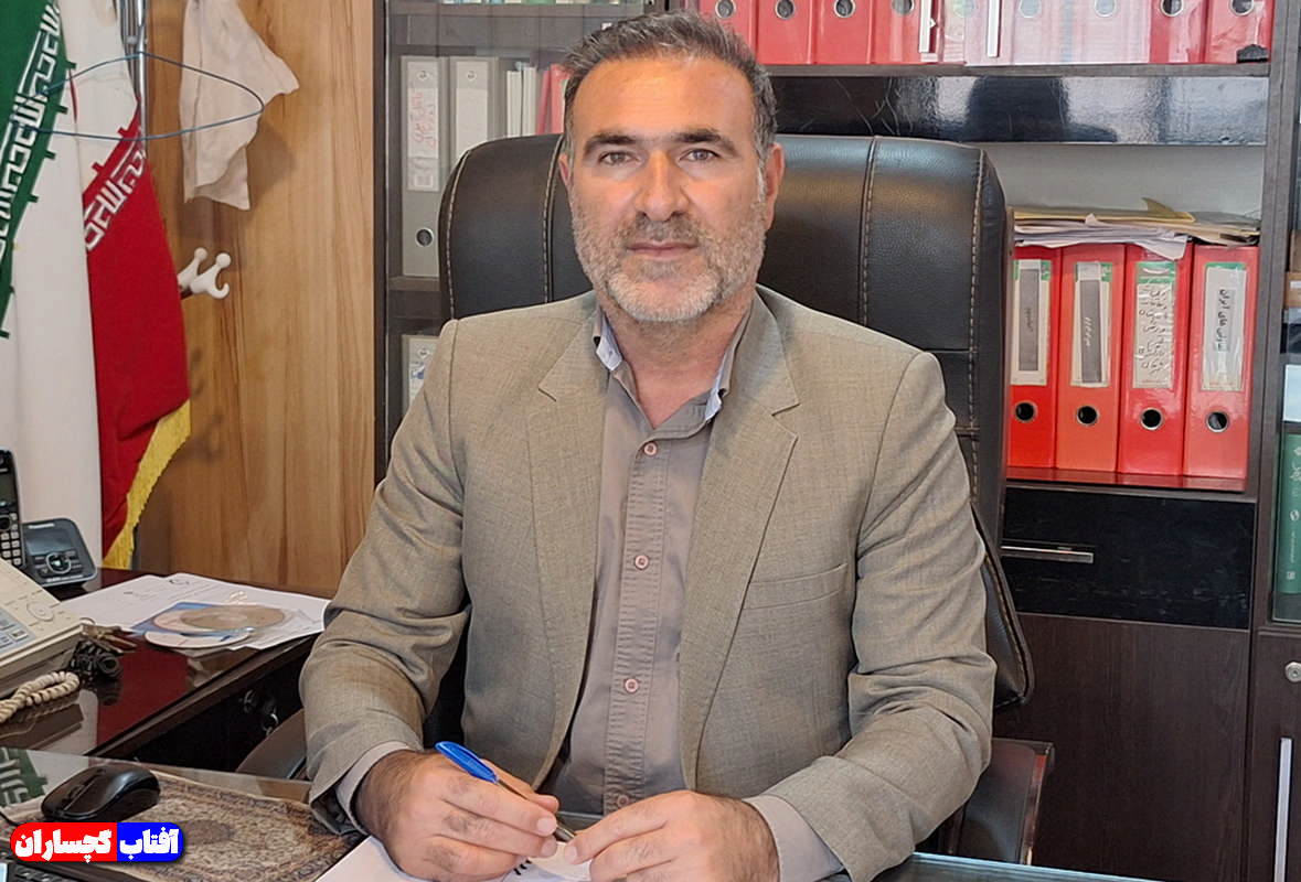 سید معصوم افضلی رئیس منابع آب گچساران