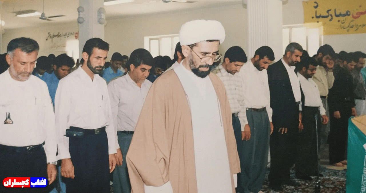 مرحوم حجت الاسلام پرویز خواجه زاده امام جمعه موقت گچساران
