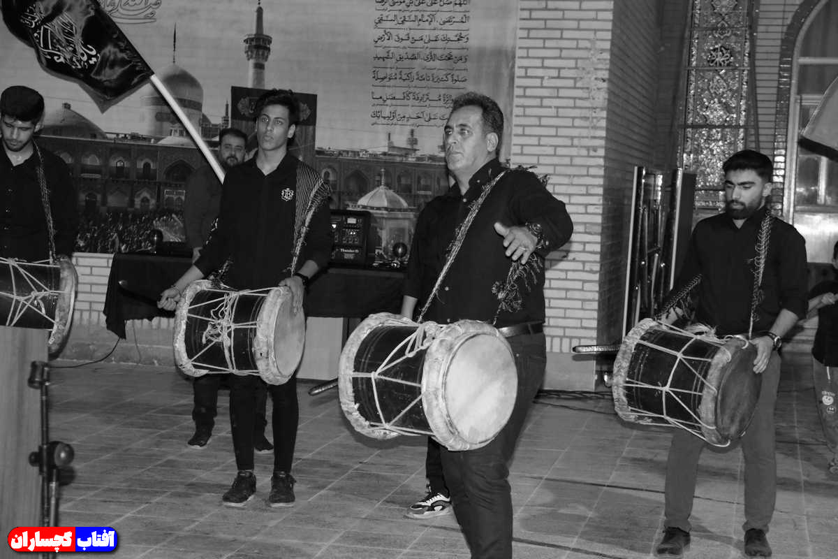 سنج و دمام روایت شور محرم در گچساران