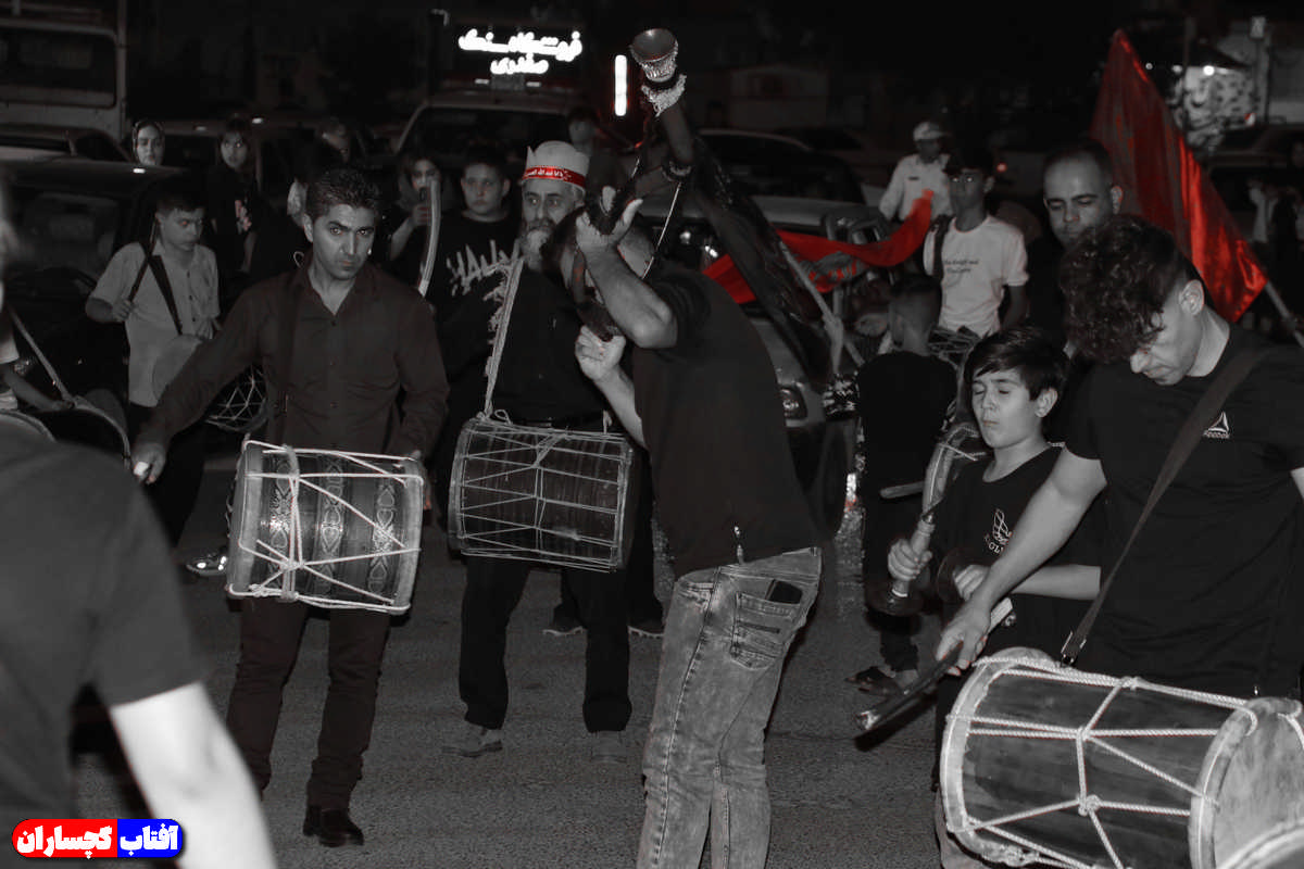 سنج و دمام روایت شور محرم در گچساران